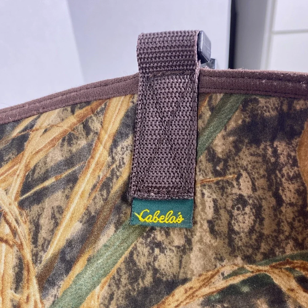 Cabela's Neoprene Camo Hip Waders Men's Sz 8. Thinsulate